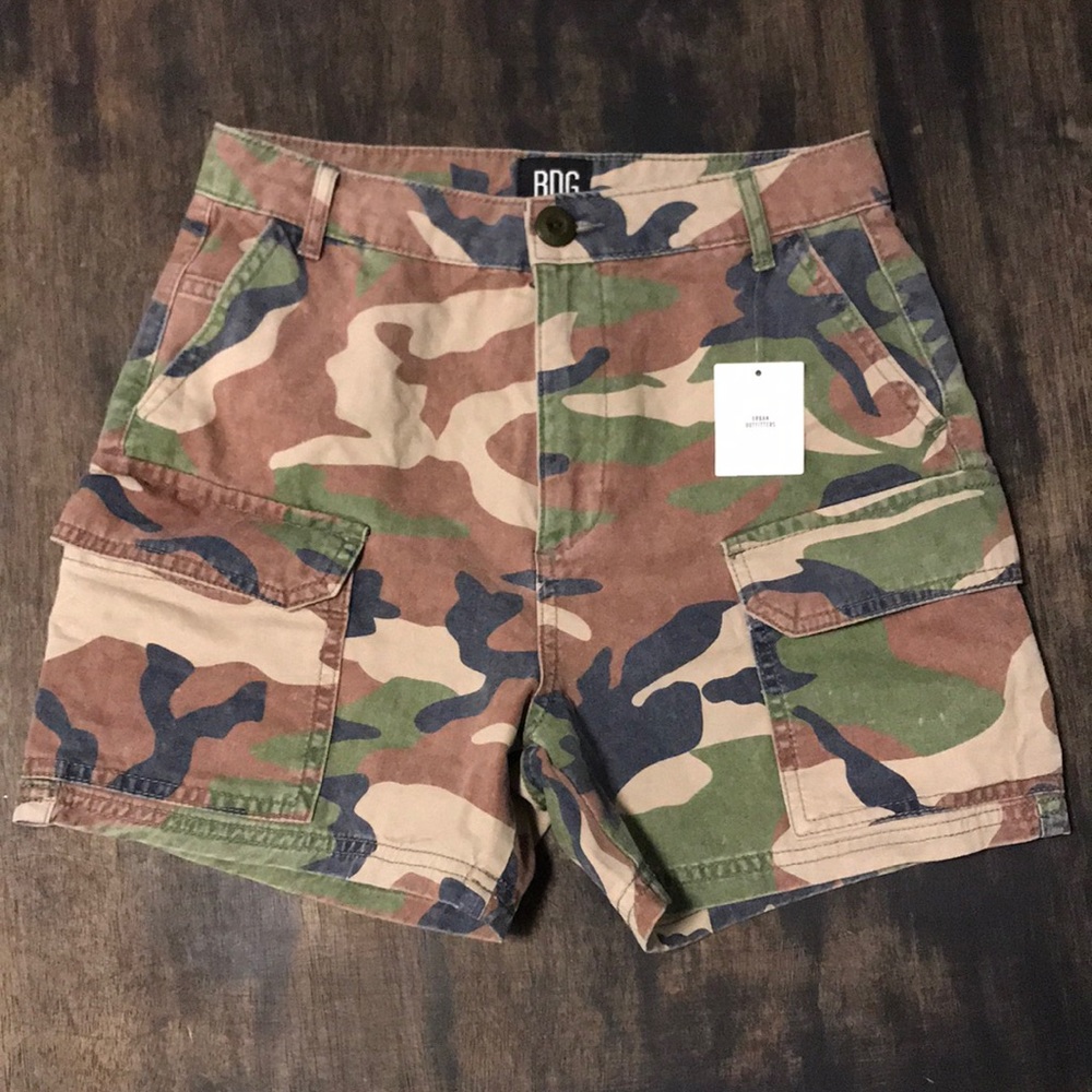BDG Camo Shorts